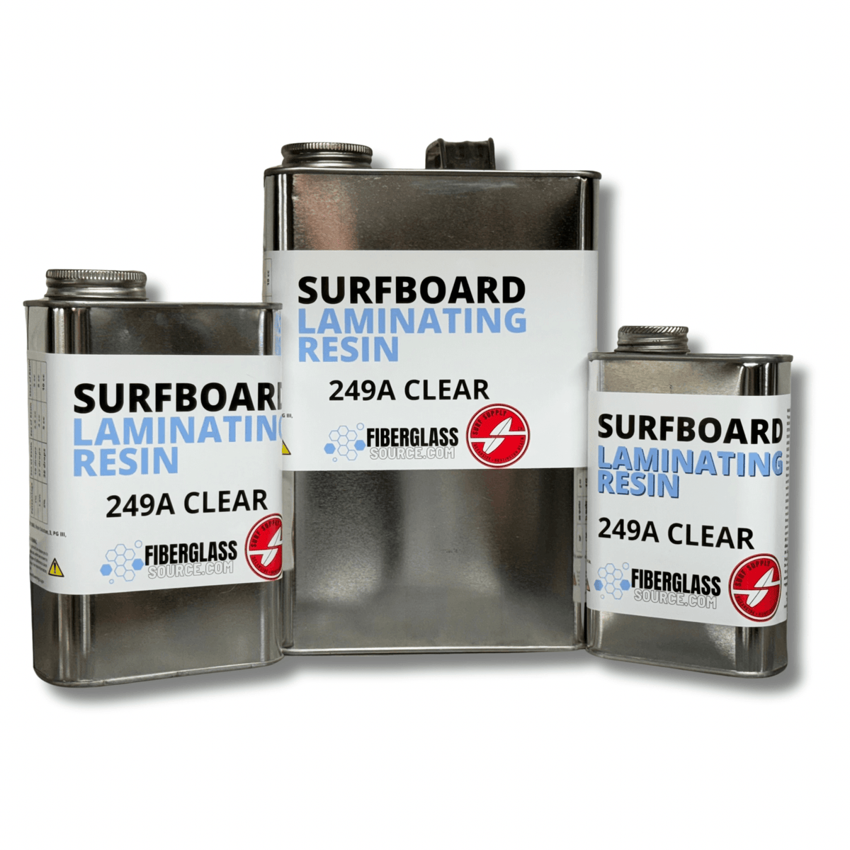 Clear best sale fiberglass resin