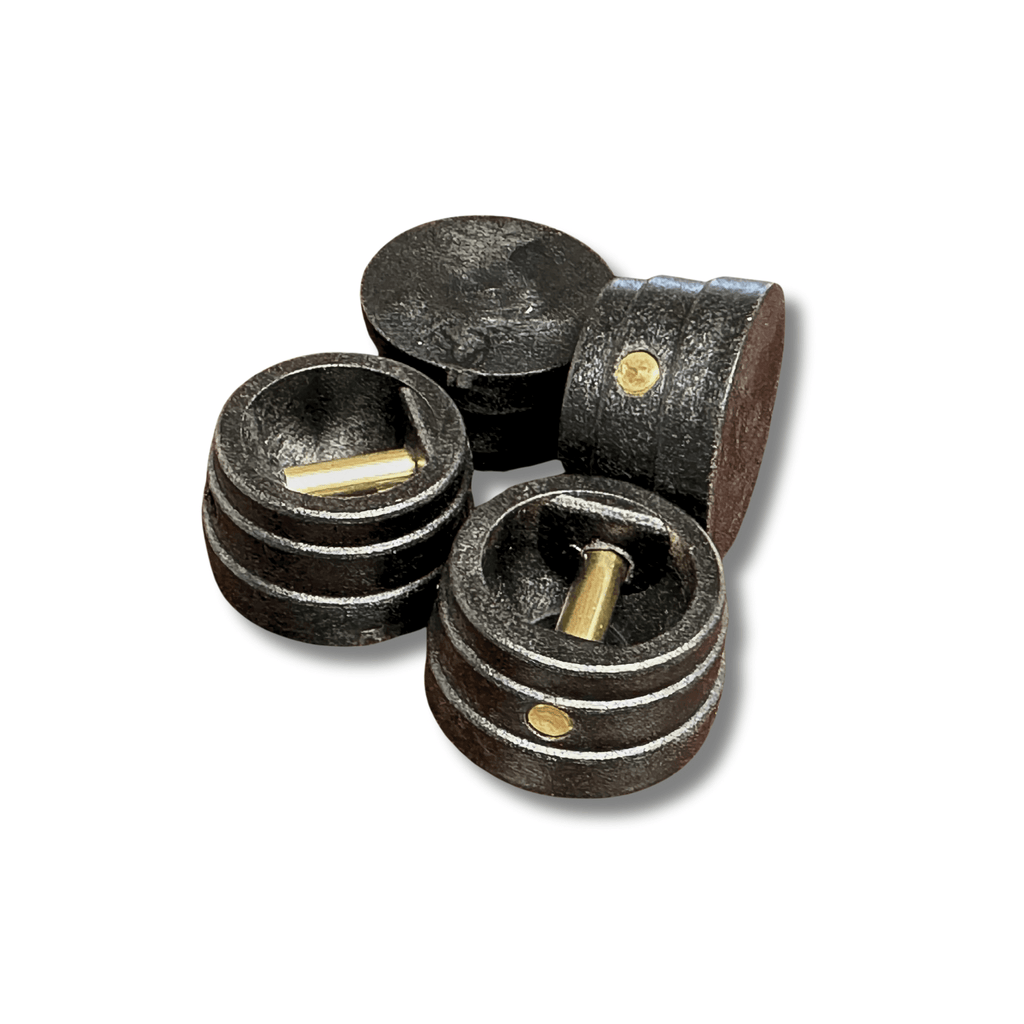 Small Leash Plugs Black (each) - Fiberglass Source