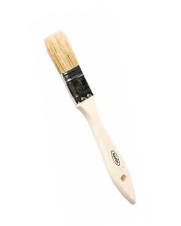 1" Chip Brush - Single Thick Wood Handle - Fiberglass Source