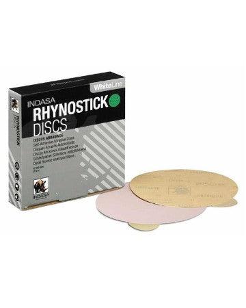 Indasa Whiteline Rhynostick 8" Discs 320 Grit - Fiberglass Source