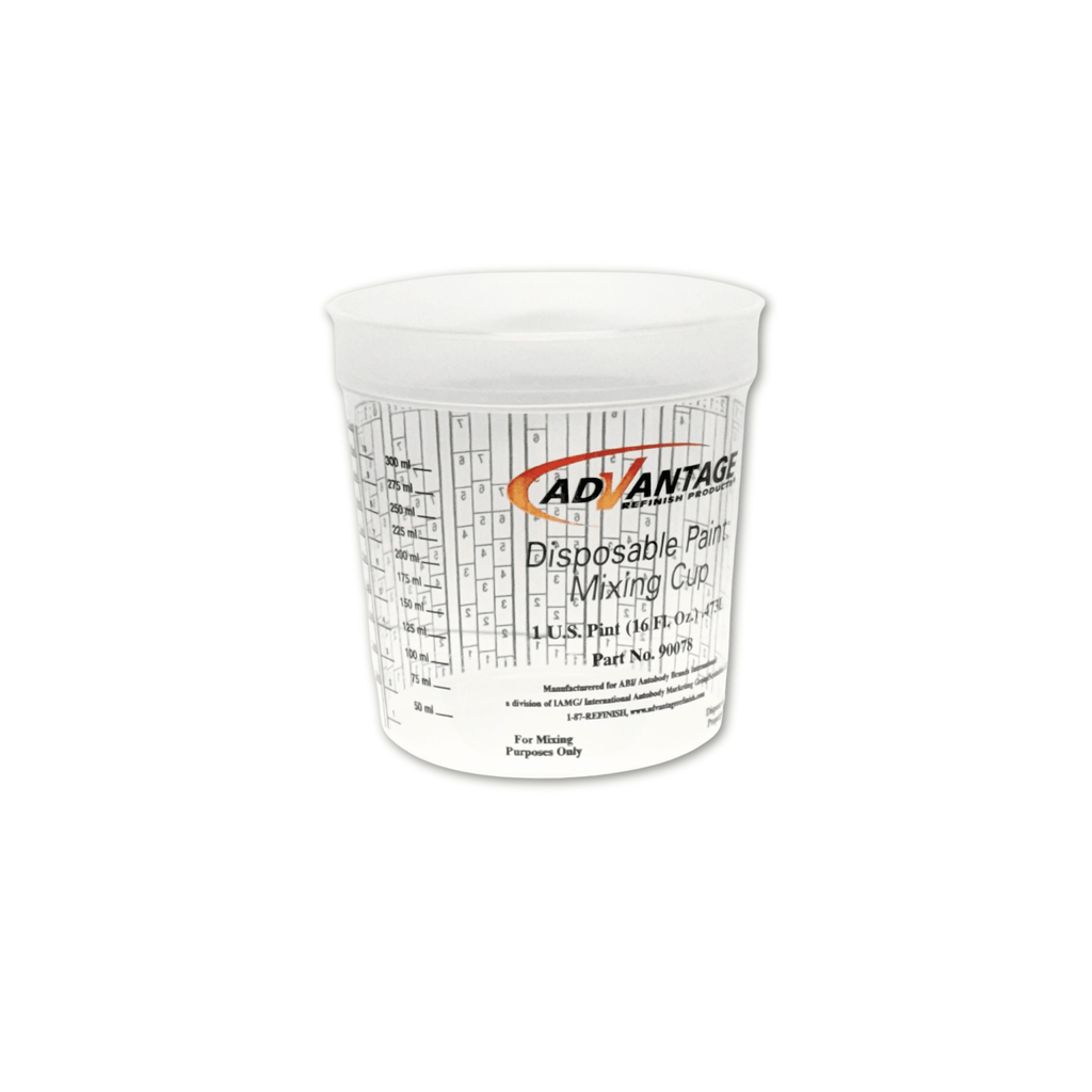 Plastic Mixing Cups 1 Pint (16oz) - Fiberglass Source