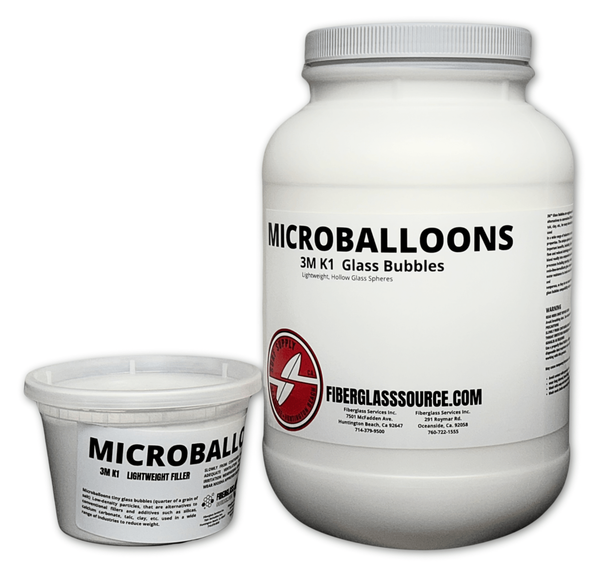 3M K1 Glass Bubbles - Microballoons | Fiberglass Source/Surf Supply