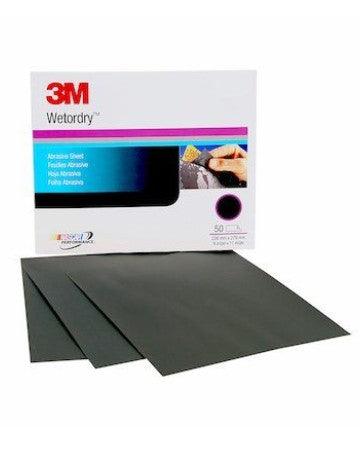 9 x 11 600A Grit (Pack of 30) - Wet Dry Silicon Carbide Waterproof Paper  Sheet - ID