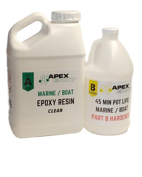 Apex Marine Epoxy Resin 1.5 Gal Kit 45 Minute Pot life