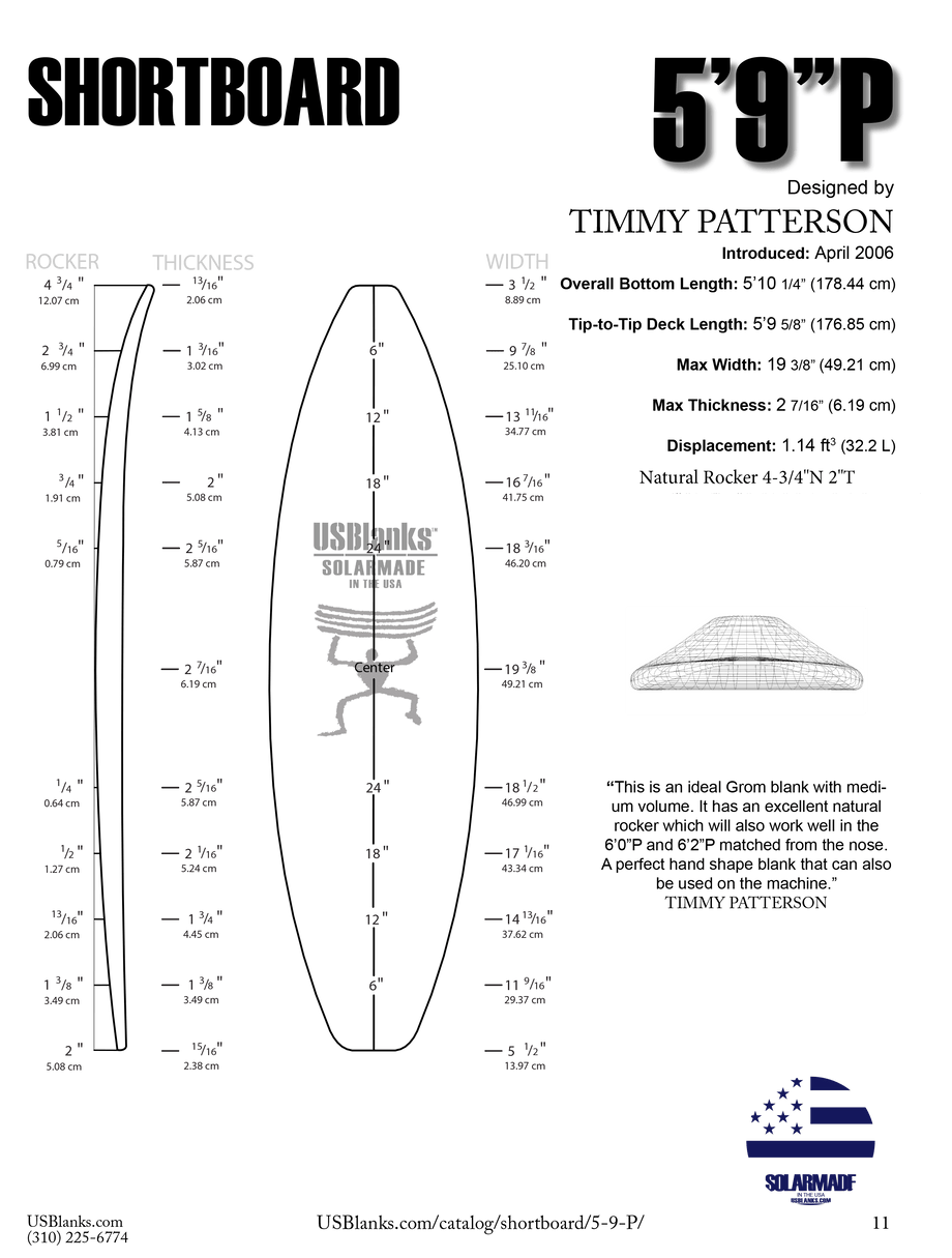 【送料込】6'4 サーフボード (EPS)US-BLANKS 送料込】6'4 サーフボード (EPS)US-BLANKS SUPERFUSED EPS - US
