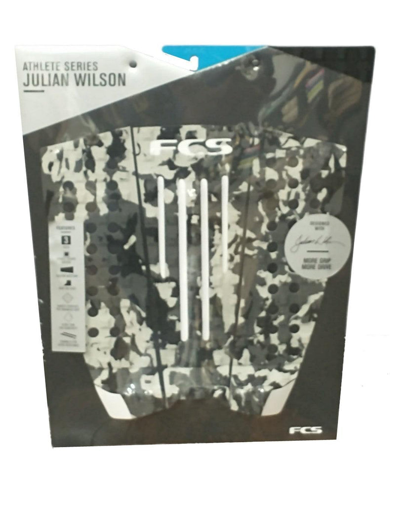 FCS Julian Wilson Traction Pad, Black Camo - Fiberglass Source
