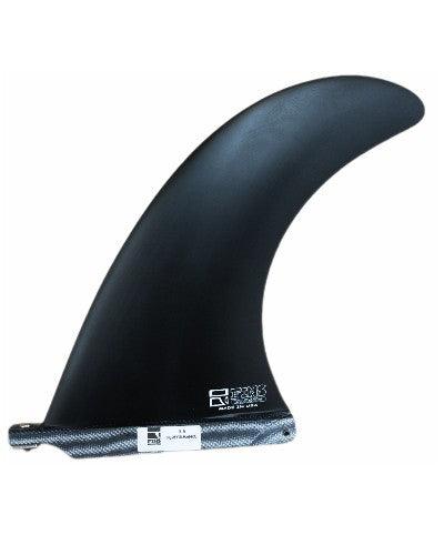 Fins Unlimited Performance 9.5 inch Black Fin – Fiberglass Source