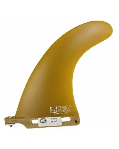 Fins Unlimited Pro Model 7 inch Tr Yellow Fin - Fiberglass Source