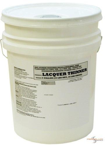 Lacquer Thinner 5 Gallon | Fiberglass Source/Surf Supply