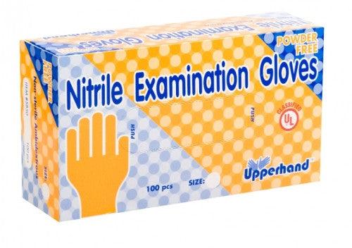  Blue Nitrile Gloves- XL - Box/100 QTY