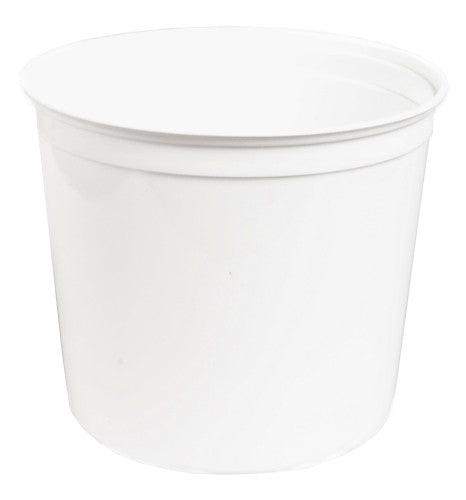 Plastic Mixing Cups White 2 QT (64oz) - #6641B